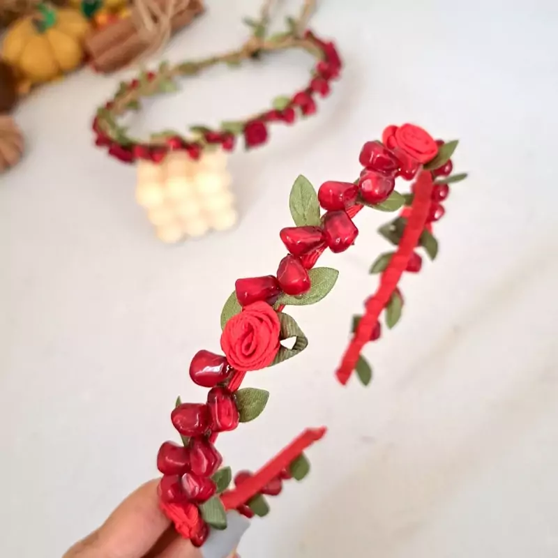 تل مو مدل یلدایی انار و رز